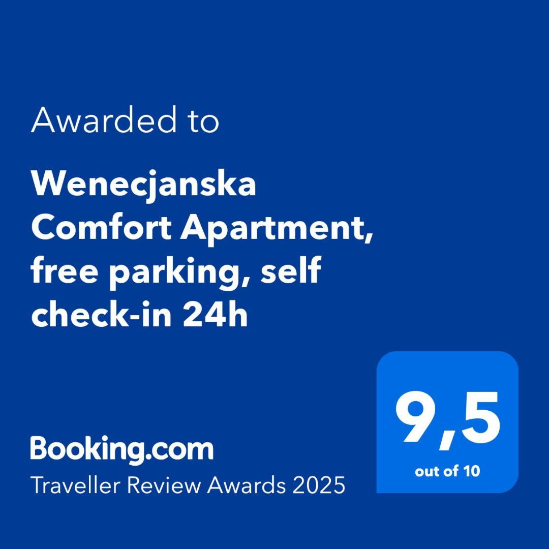 Wenecjanska Comfort Apartment, Free Parking, Self Check-In 24H Poznań Eksteriør bilde